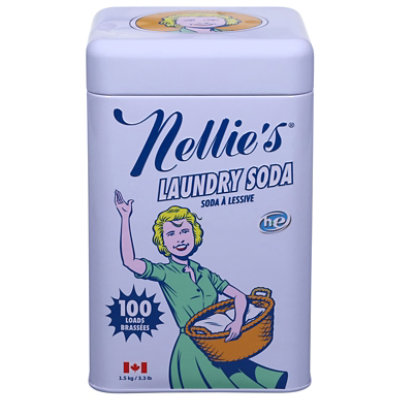 Nellies All Natural Laundry Soda Can - 3.3 Lb - Image 2