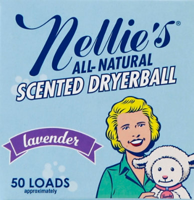 Nellies All Natural Dryerball Scented Lavender - 1 Count - Image 2