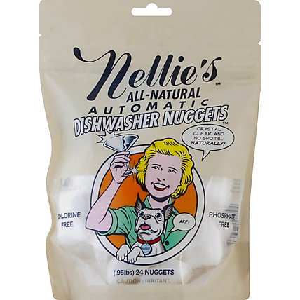 Nellies All Natural Dishwasher Nuggets Automatic 24 Count - 0.95 Lb - Image 2