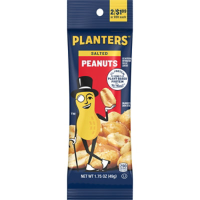 Planters Tube Peanuts - 1.75 Oz