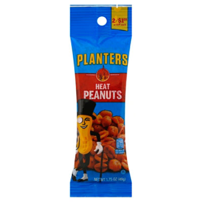 Planters Tube Hot Peanuts - 1.75 Oz - Safeway