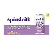 Spindrift Sparkling Water Blackberry - 8-12 Fl. Oz.