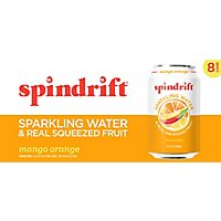 Spindrift Orange Mango Sparkling Water - 8-12 Fl. Oz. - Image 6