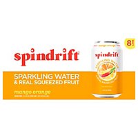 Spindrift Sparkling Water Orange Mango - 8-12 Fl. Oz. - Image 1
