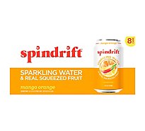 Spindrift Sparkling Water Orange Mango - 8-12 Fl. Oz.