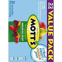 Motts Fruit Flavored Snacks Assorted Fruit Value Pack - 22-0.8 Oz - Image 6
