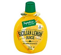 Signature Farms Sicillian Lemon Juice Squeeze - 7 Fl. Oz.