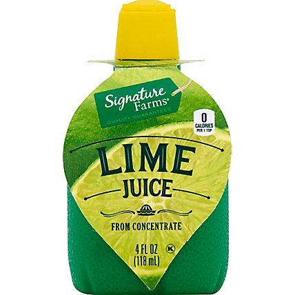 Signature Farms Lime Juice Squeezze - 4 Fl. Oz. - Image 2