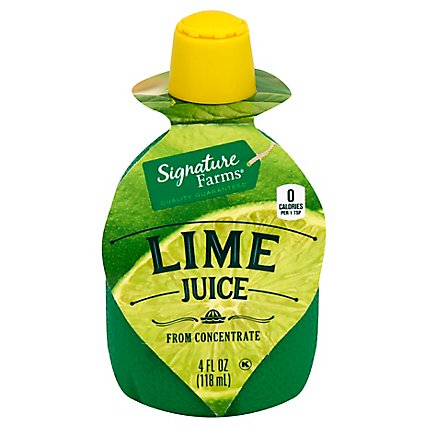 Signature Farms Lime Juice Squeezze - 4 Fl. Oz. - Image 1