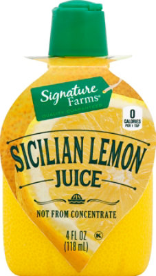 Signature Select/Farms Sicilian Lemon Juice - 4 Fl. Oz. - Image 2