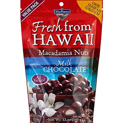 MacFarms Of Hawaii Milk Chocolate Bags 12 Ounce - Each - Image 2