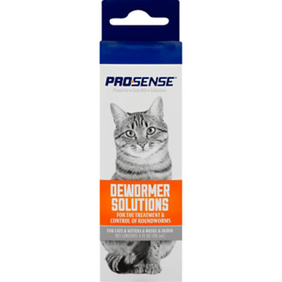 Pro Sense Dewormer Solutions For Cats Kittens Box 4 Oz tomthumb