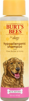 Burts Bees Dog Shampoo Hypoallergenic With Shea Butter & Honey Bottle - 16 Fl. Oz. - Image 2