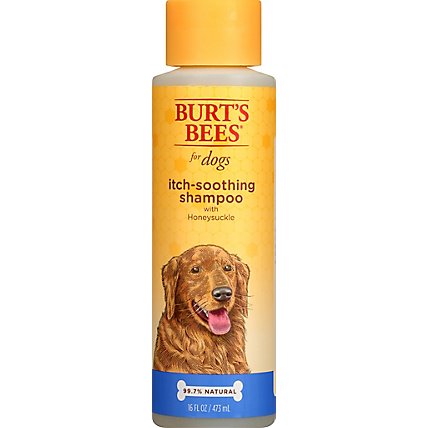 Burts Bees For Dogs Shampoo Itch Soothing With Honeysuckle Bottle - 16 Fl. Oz. - Image 2