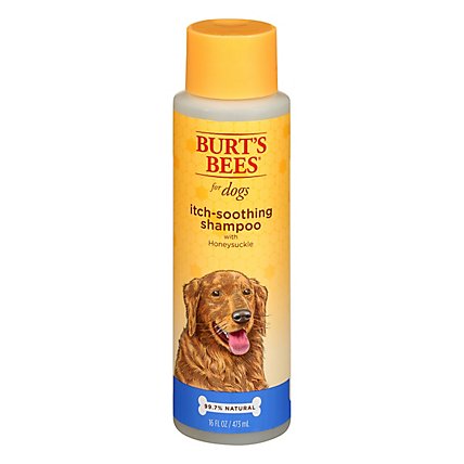 Burts Bees For Dogs Shampoo Itch Soothing With Honeysuckle Bottle - 16 Fl. Oz. - Image 1