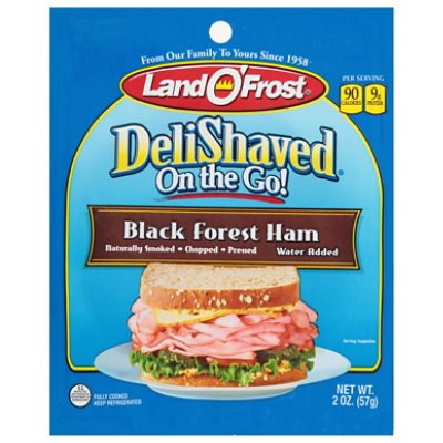 Land O Frost Deli Shaved On The Go Black Forest Ham 2 Oz Safeway 