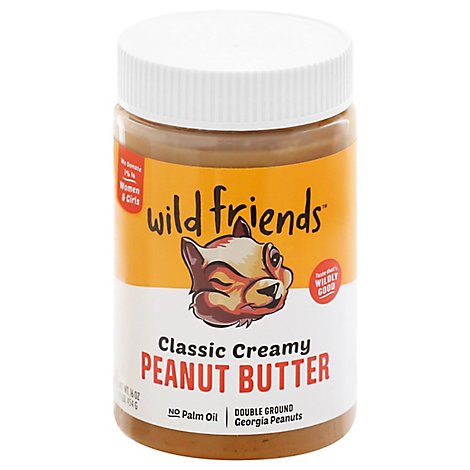 Wild Friends Peanut Butter Classic Creamy - 16 Oz