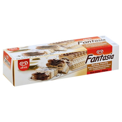 Vanilla/Mocha Fantasia Strauss Ice Cream Cake - 500 Gram - Image 1