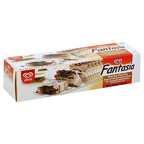 Vanilla/Mocha Fantasia Strauss Ice Cream Cake - 500 Gram