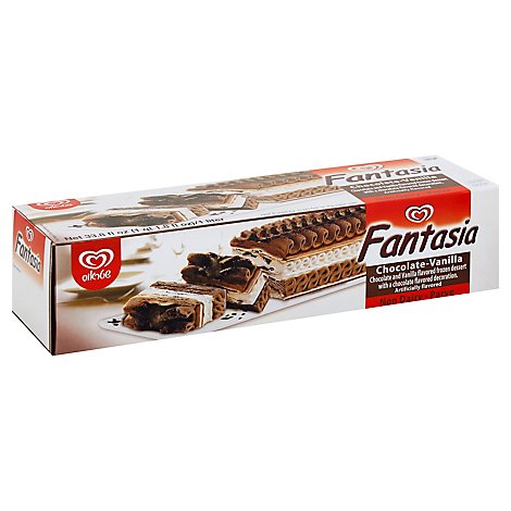 Fantasia Strauss Ice Cream Cake Chocolate/Vanilla Parve - 500 Gram