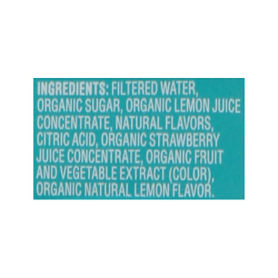 O Organics Lemonade Strawberry - 64 Fl. Oz. - Image 4