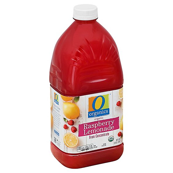 O Organics Organic Lemonade Raspberry - 64 Fl. Oz.