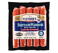 Fletchers Mariners Beef Franks - 16 Oz