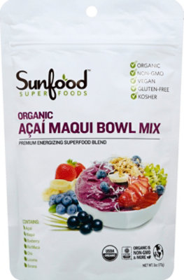 Ss Acai Maqui Bowl Mix Organic - 6 Oz - Image 2