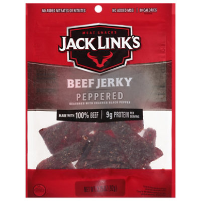 Jack Links Peppered Beef Jerky - 3.25 Oz