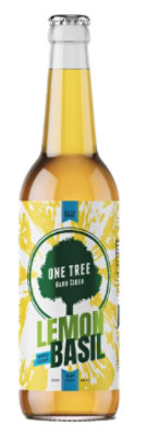 One Tree Lemon Basil Cider - 22 Fl. Oz. - Image 1