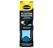 Dr. Scholls Mens Insole Orthotics for Plantar Fasciitis Size 8-13 - Each