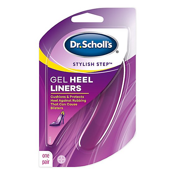 Dr Scholl Step Heel Liners - 1 Pair