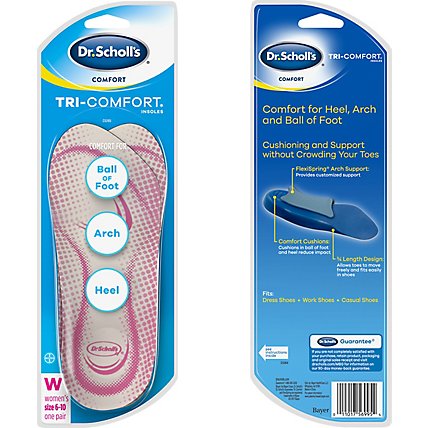 Dr Scholl Tc Insoles Womens - 1 Pair - Image 4