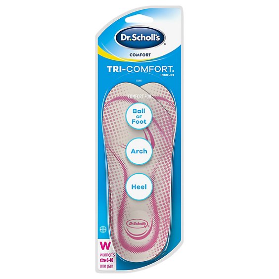 Dr Scholl Tc Insoles Womens - 1 Pair