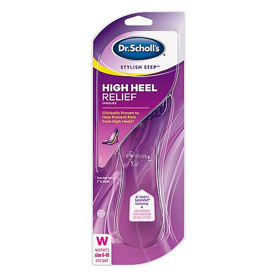 Dr Scholl Step High Heel Rlf - 1 Pair