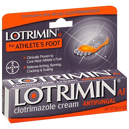 Lotrimin Athletes Foot Crm - 1.1 Oz - Image 1