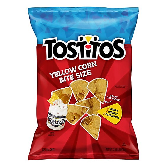 Tostitos Tortilla Chips Yellow Corn Bite Size - 12.5 Oz
