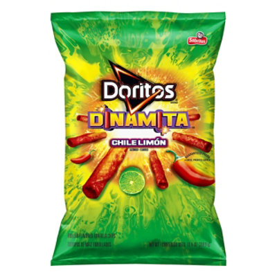 Doritos Tortilla Chips Dinamita Chile Limon - 11.25 Oz