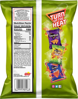 Doritos Tortilla Chips Poppin Jalapeno - 11.25 Oz - Image 6