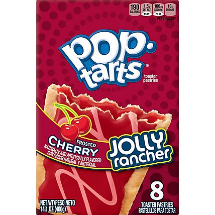 Kelloggs Pop Tarts Jolly Rancher Cherry - 14.1 Oz - Image 1