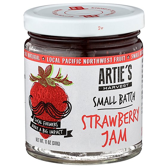 Arties Harvest Jam Strawberry - 11 Oz