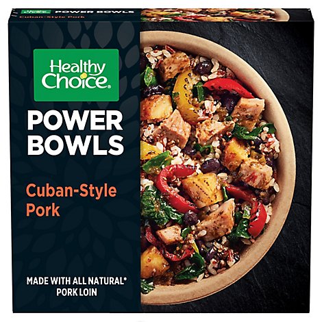 Healthy Choice Power Bowls Cuban-Inspired Pork Bowl - 9.5 Oz