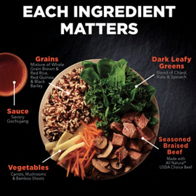 Healthy Choice Power Bowls Korean Inspired Beef Frozen Meal - 9.5 Oz - Image 2