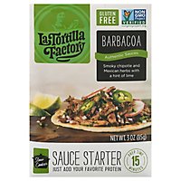 La Tortilla Factory Sauce Starter Slow Cooker Barbacoa Box - 3 Oz - Image 1