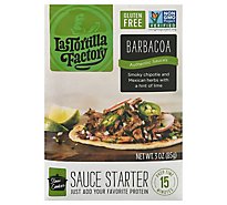 La Tortilla Factory Sauce Starter Slow Cooker Barbacoa Box - 3 Oz