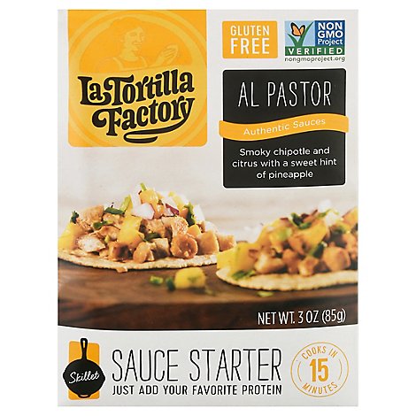 La Tortilla Factory Sauce Starter Skillet Al Pastor Box - 3 Oz