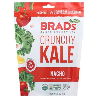 Brads Raw Kale Nacho Crnchy - 2 Oz - Image 1