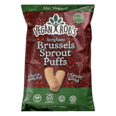 Veganrobs Puff Brussel Sprout - 3.5 Oz