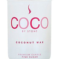 Coconut Candle 11oz Pink Sugar - 11 Oz - Image 2