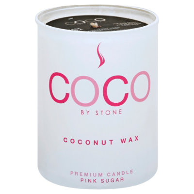 Coconut Candle 11oz Pink Sugar - 11 Oz - Image 1